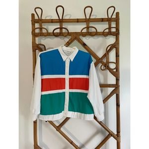 Vintage Colorblock Buttondown Shirt